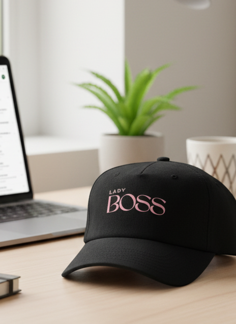 Lady Boss Cap – Embroidered Women's Baseball Hat