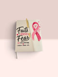 Pink Warrior Faith Over Fear Journal
