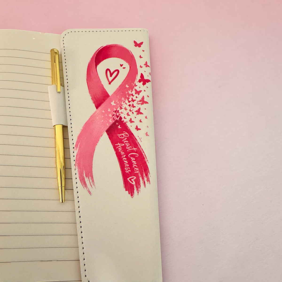 Pink Warrior Faith Over Fear Journal