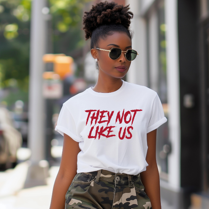 They Not Like Us" Unisex Graphic T-Shirt