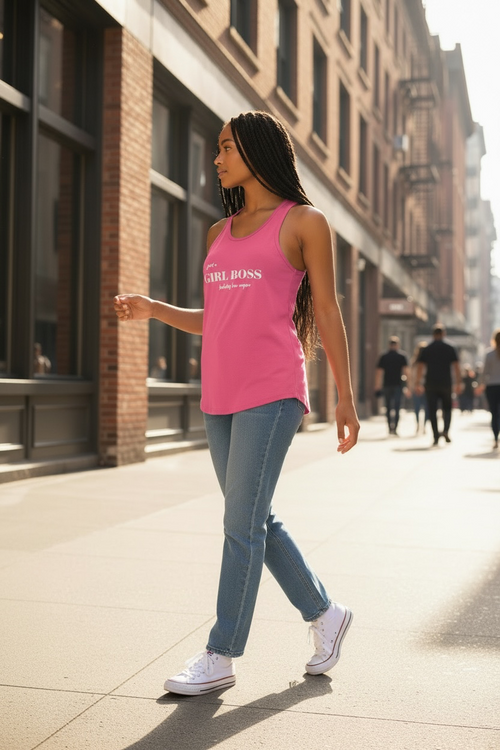 Building My Empire Sleeveless Tee - Side