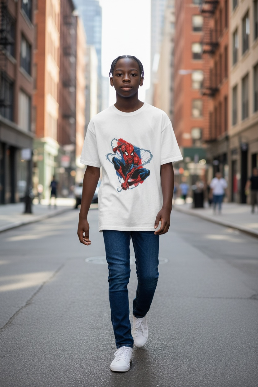 Assemble Tee - Spider-Man White