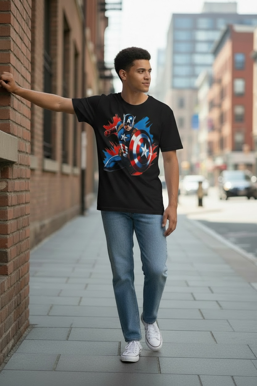 Assemble Tee - Captain America