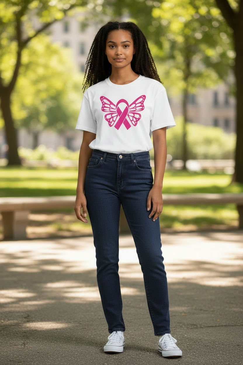 Butterfly Warrior Tee - White